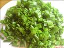 Пошаговое фото рецепта «Блинчики с припёком из зелёного лука и яйца»