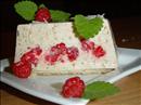Пошаговое фото рецепта «Торт творожный с черешней и малиной»