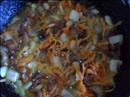 Пошаговое фото рецепта «Грибной суп с перловкой и шкварками Мишин суп»