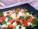 Фото-рецепт «Салат с сёмгой и картофелем»
