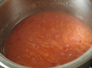 Пошаговое фото рецепта «Томатный суп с лапшой и ветчиной»