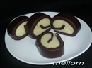 Пошаговое фото рецепта «Десерт Шоколадная завитушка»