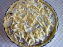 Пошаговое фото рецепта «Киш с грибами и мясом»
