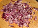 Пошаговое фото рецепта «Постный салат с морской капустой»