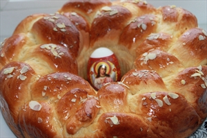 Фото рецепта «Греческий пасхальный хлеб»
