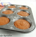 Пошаговое фото рецепта «Шоколадные маффины с пудингом»