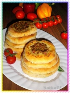 Фото рецепта «Арабские лепешки с начинкой»