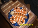 Пошаговое фото рецепта «Салат Тигровая бабочка»