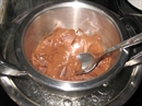 Пошаговое фото рецепта «Десерт Шоколадное яйцо с мороженым»