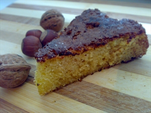 Фото рецепта «Сладкий пирог из манной крупы Манник»