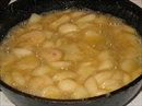 Пошаговое фото рецепта «Пирог-перевертыш грушевый с карамелью»
