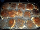 Пошаговое фото рецепта «Сырники, запеченные под сливочным соусом»