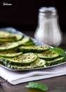 Фото-рецепт «Салат из огурцов с сухой мятой»