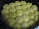 Пошаговое фото рецепта «Булочки с конфетками»