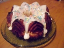 Пошаговое фото рецепта «Кекс на ряженке с творогом»