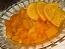 Фото-рецепт «Тыква пареная с сухофруктами и апельсином»
