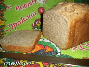 Фото рецепта «Ржано-пшеничный хлеб с семечками для ХП»