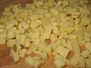Пошаговое фото рецепта «Салат из сельдерея с сыром»