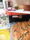 Пошаговое фото рецепта «Пицца Праздничный перекур»