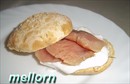 Пошаговое фото рецепта «Укропные сконсы с соленой рыбкой»