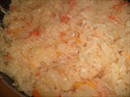 Пошаговое фото рецепта «Пирог с квашеной капустой и грибами»
