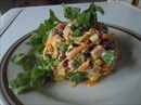 Пошаговое фото рецепта «Салат с фасолью и кинзой Юбилейный»