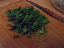 Пошаговое фото рецепта «Салат с фасолью и кинзой Юбилейный»