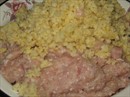 Пошаговое фото рецепта «Голубцы с куриным фаршем и крупой булгур»