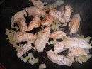 Пошаговое фото рецепта «Куриные полоски на картофельном кольце»