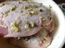 Пошаговое фото рецепта «Куриные грудки, запеченные с розмарином и чесноком»