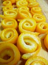 Пошаговое фото рецепта «Апельсиновые завитушки»