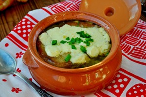 Фото рецепта «Луковый суп по-болгарски»