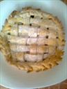Фото-рецепт «Творожный пирог с вишней и яблоками»