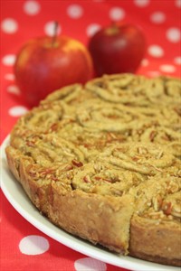 Фото рецепта «Пирог Яблочные мотивы»