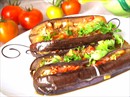 Пошаговое фото рецепта «Баклажаны фаршированные овощами»