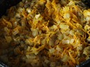 Пошаговое фото рецепта «Перец фаршированный баклажанами в томатном соусе»
