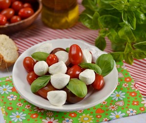 Фото рецепта «Итальянский овощной салат Капрезе»