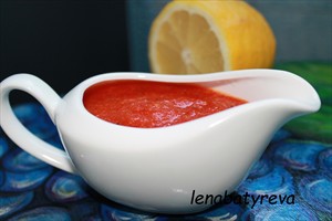 Фото рецепта «Красный соус из перцев»