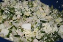 Пошаговое фото рецепта «Салат Мужской каприз с кальмарами»