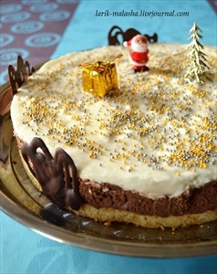 Фото рецепта «Грушевый торт с шоколадом»