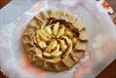 Пошаговое фото рецепта «Постная галета с яблоками»