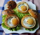 Фото-рецепт «Завтрак в булочке»