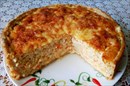 Пошаговое фото рецепта «Пирог с рыбой и рисом»