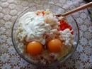 Пошаговое фото рецепта «Пирог с рыбой и рисом»