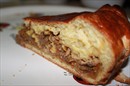 Фото-отзыв рецепта «Пирог с квашеной капустой и грибами»